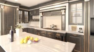 Kitchen Remodel during Home Renovation with Genesis Cabinets Denver Colorado