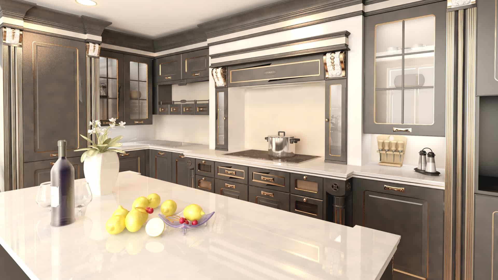 Traditional Kitchen Remodel in Denver, CO by Genesis Cabinet Company - Custom Cabinets/Denver Cabinets/Highlands Ranch Cabinets/Greenwood Village Cabinets — Project 2 project photo